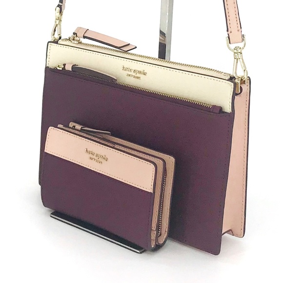 2PCS Kate Spade Cameron Crossbody Bag Wallet Set - Picture 2 of 8